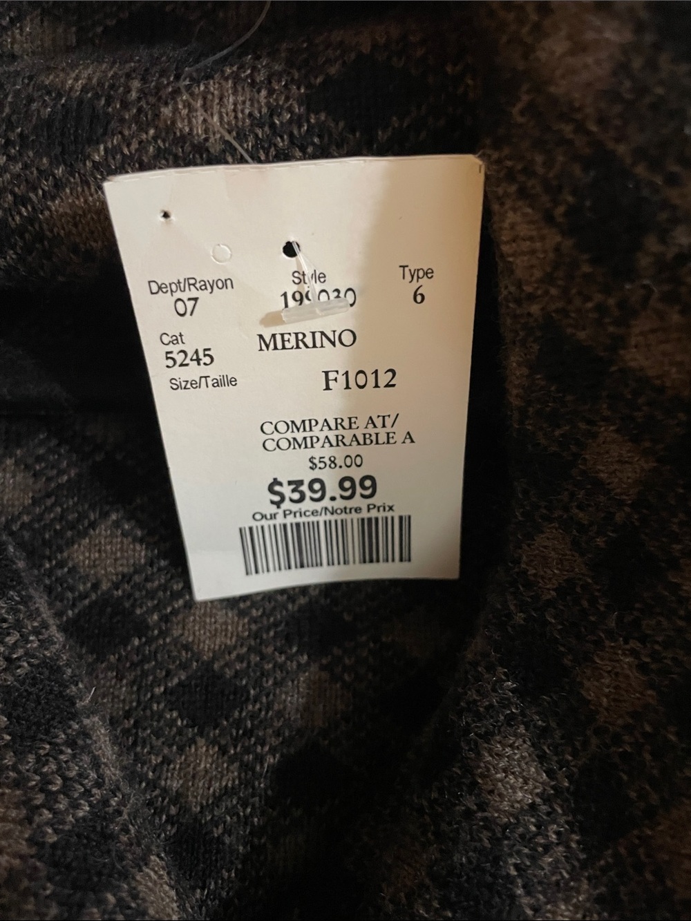 Cynthia Rowley Brown Plaid Tailored Jacket Merino Wool - Picture 11 of 11